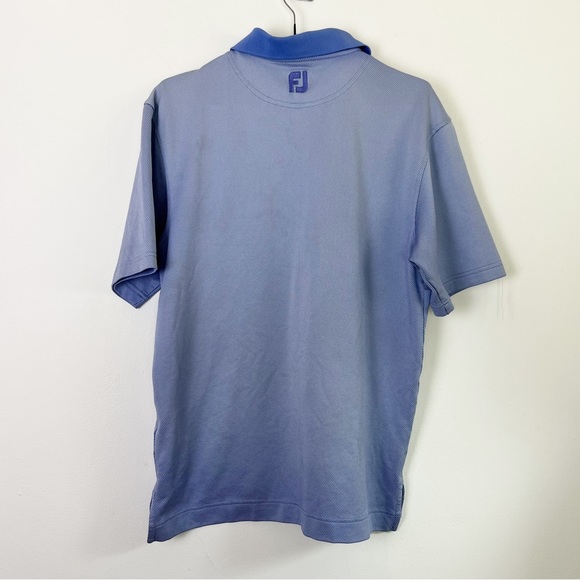 Footjoy Pale Blue Short Sleeve Golf Polo Shirt UK Size L - Picture 4 of 7